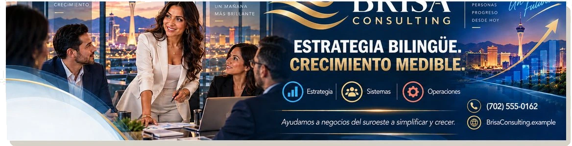 Banner de LinkedIn — Brisa Consulting