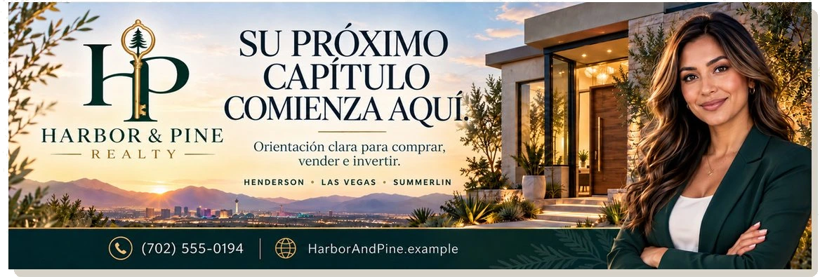 Encabezado de correo — Harbor & Pine Realty