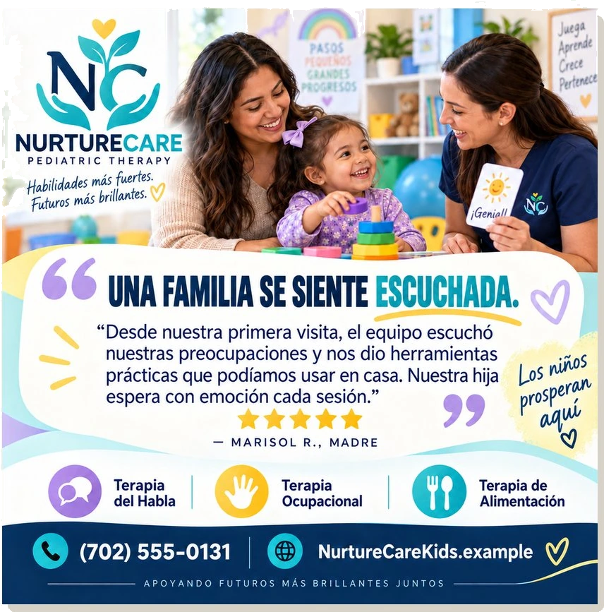 Diseño de testimonio — NurtureCare