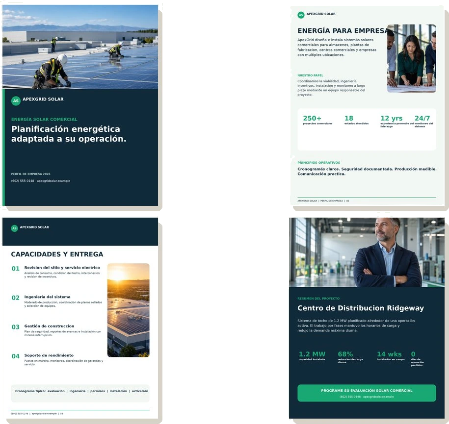 Perfil de empresa — ApexGrid