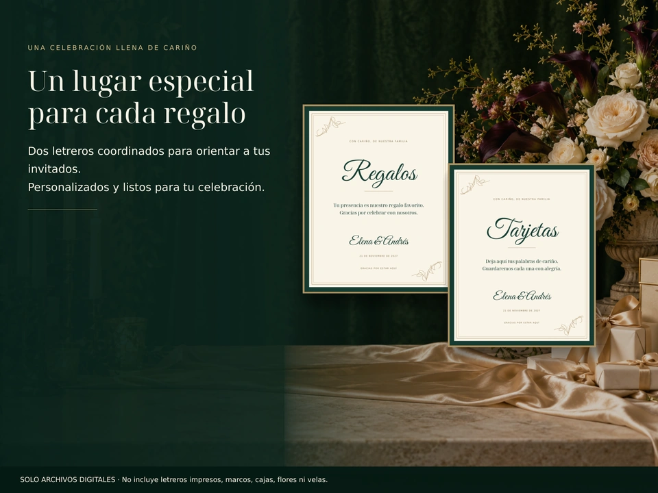 Un lugar especial para cada regalo