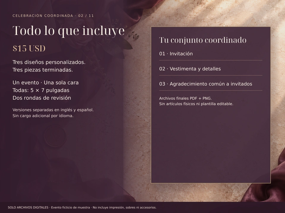 Todo lo que incluye