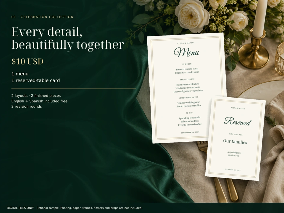 The coordinated emerald suite