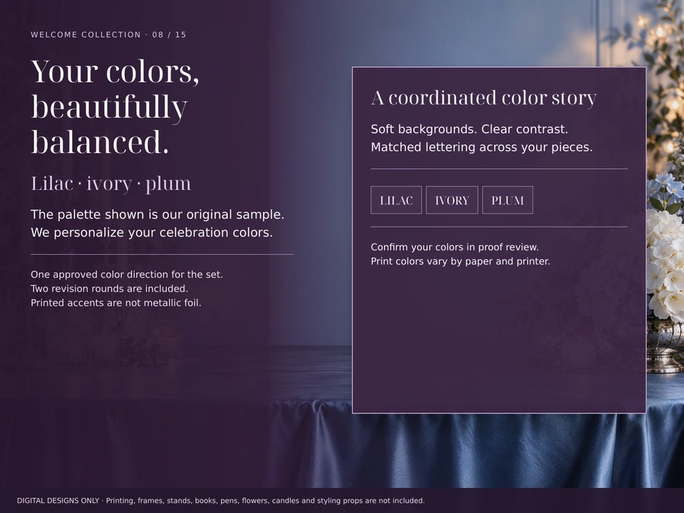 Coordinated colors
