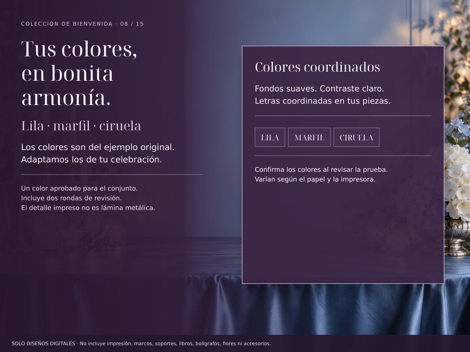 Colores coordinados