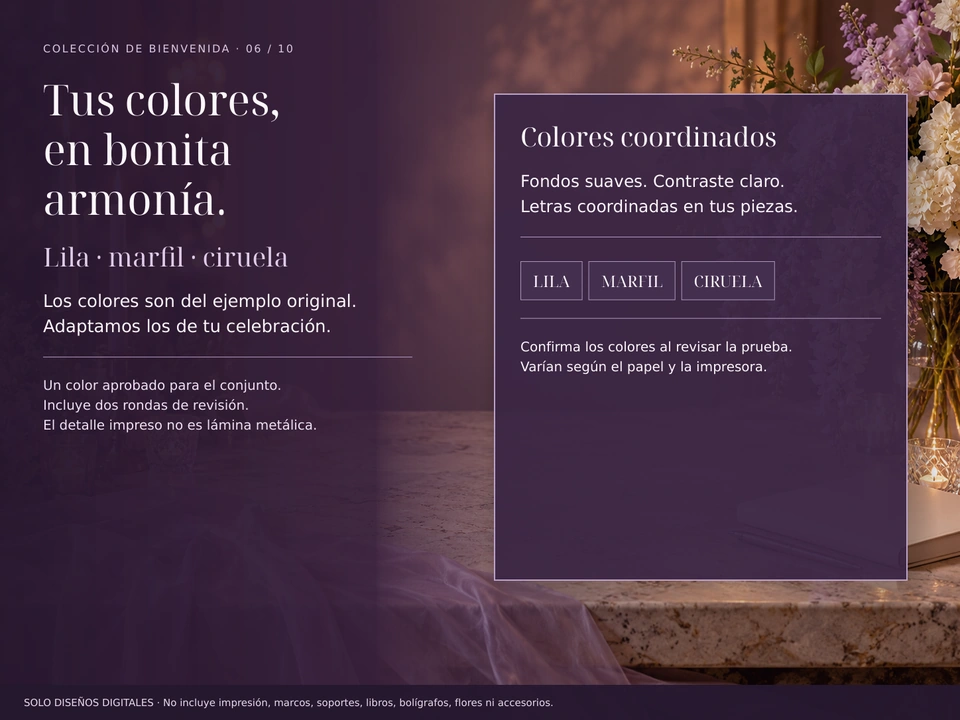 Colores coordinados