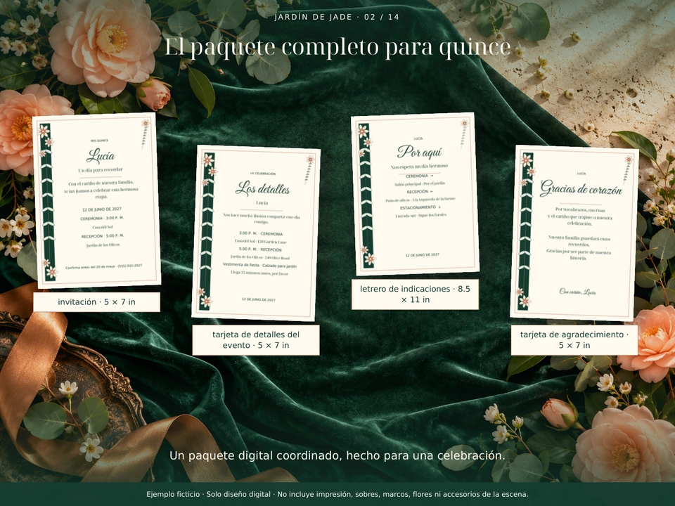El paquete completo para quince