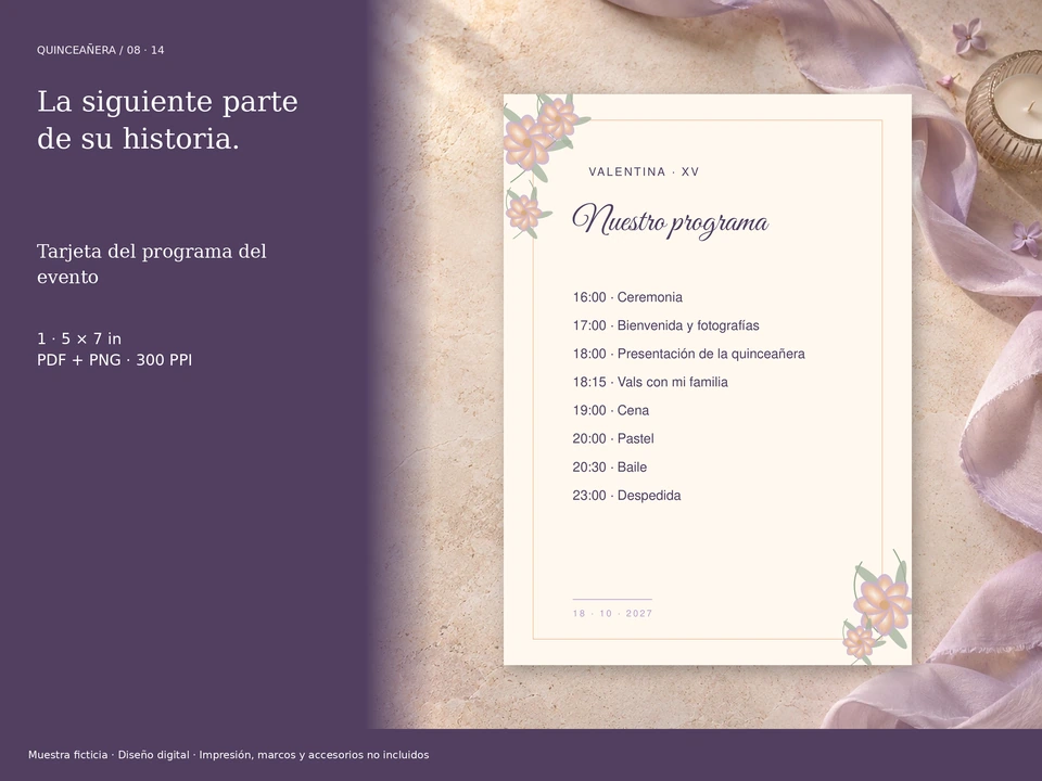 La siguiente parte de su historia.