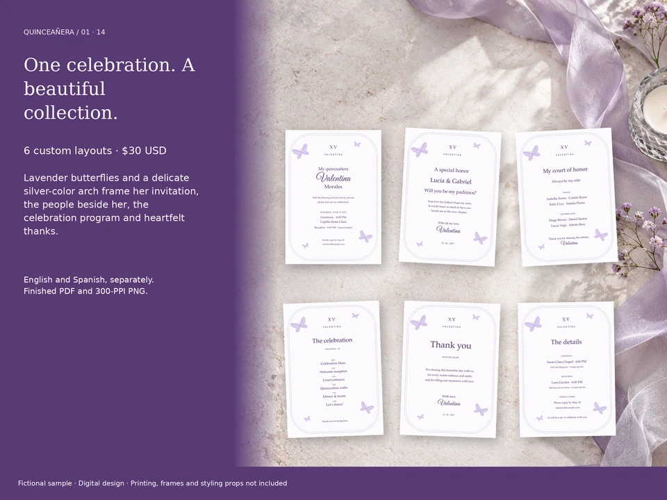 One celebration. A beautiful collection.