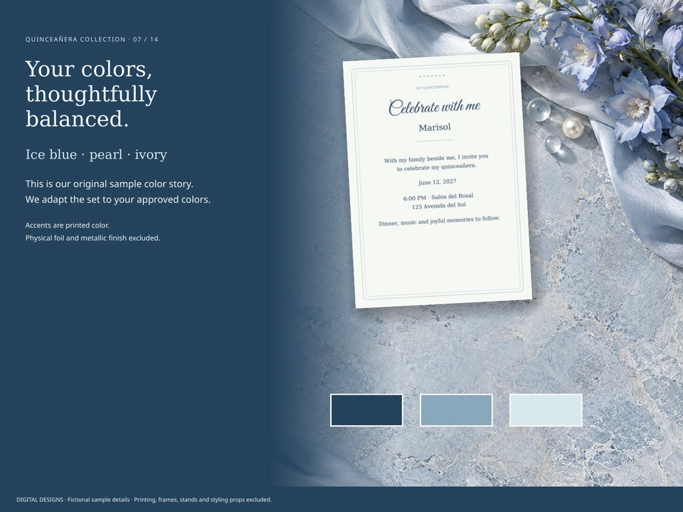 Your colors, thoughtfully balanced.