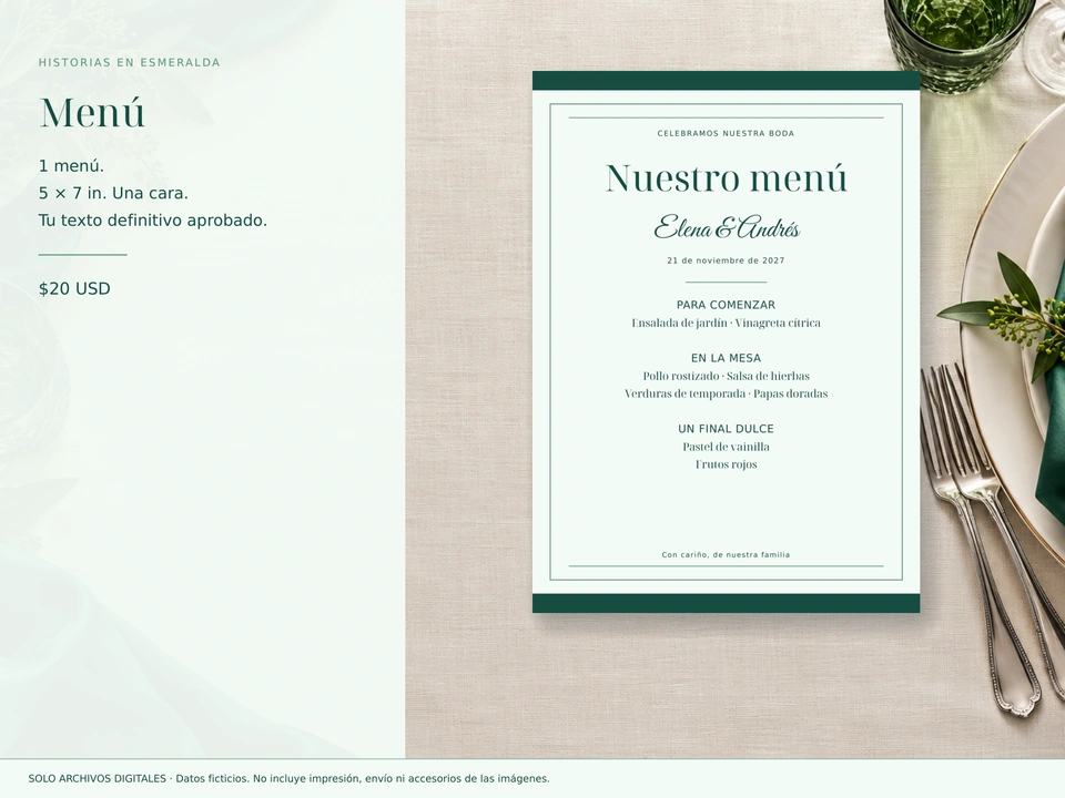 Menú