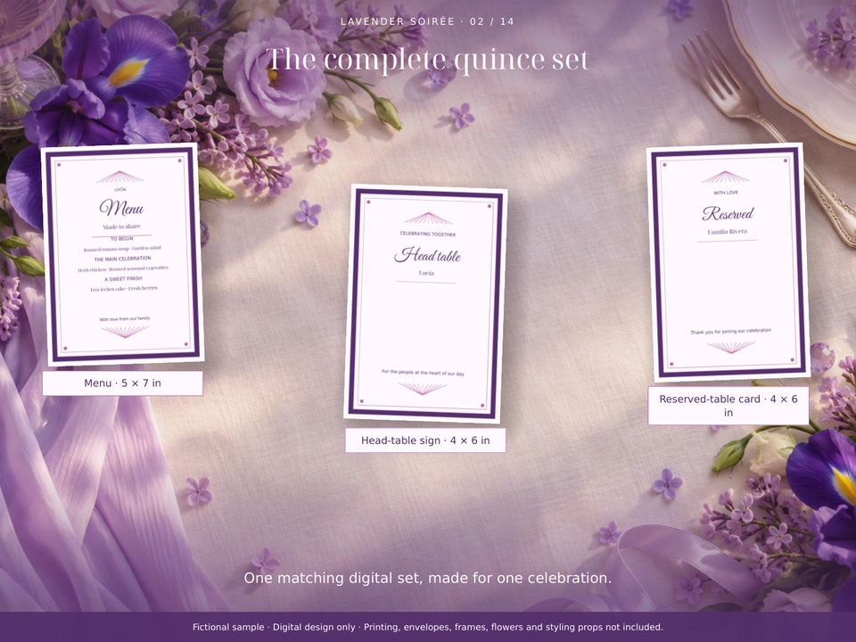The complete quince set