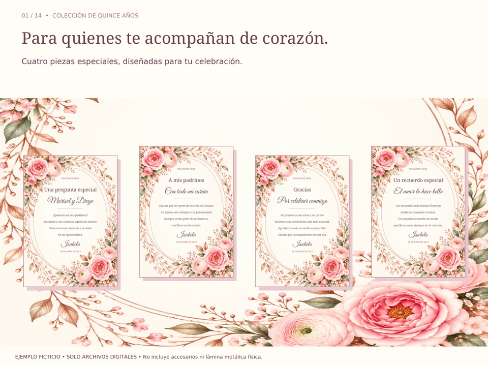 Para quienes te acompañan de corazón.