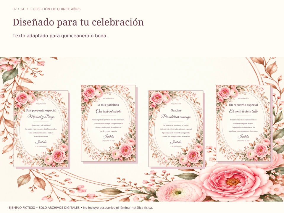 Diseñado para tu celebración