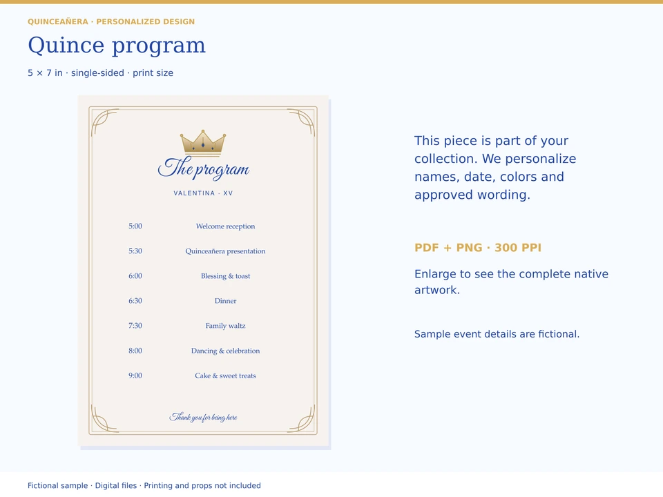 Quince program