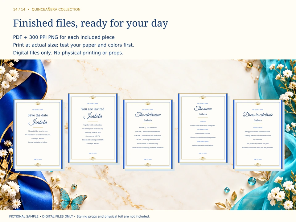 Finished files, ready for your day