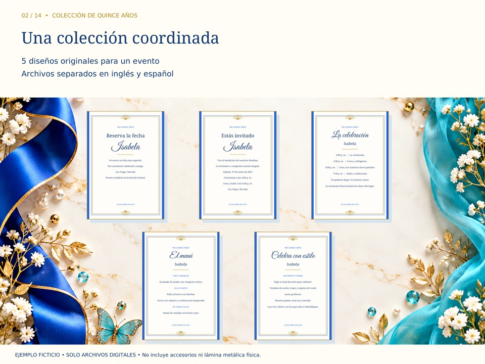 Una colección coordinada