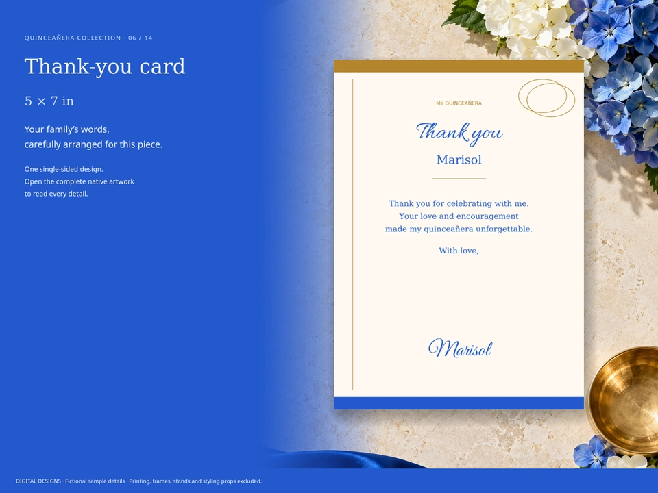 Thank-you card