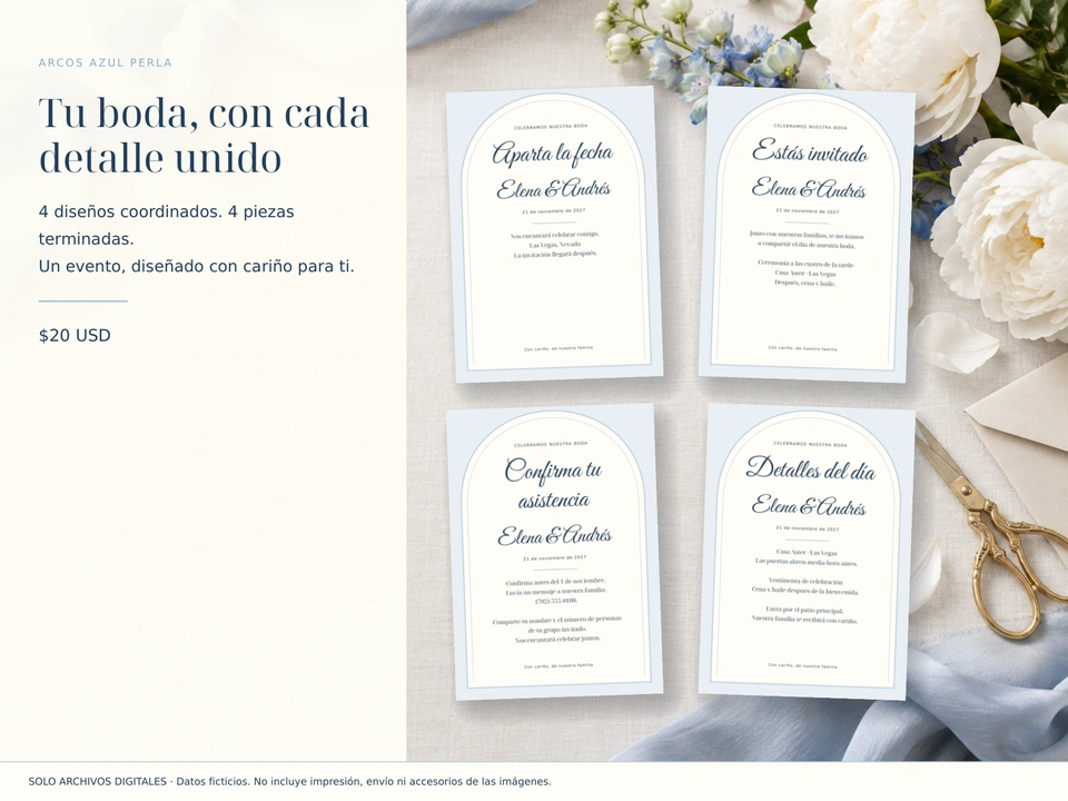 Tu boda, con cada detalle unido