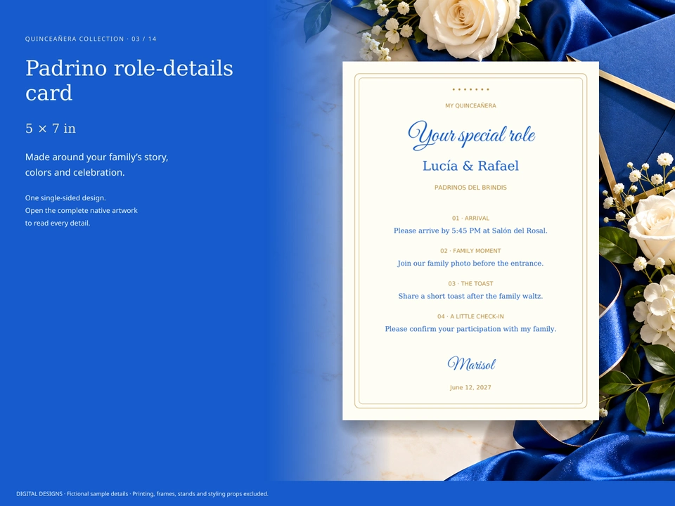 Padrino role-details card