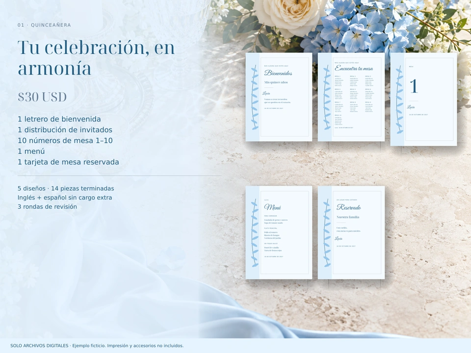 Tu celebración, en armonía