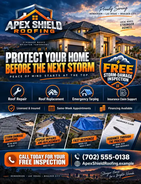 Business flyer — Apex Shield