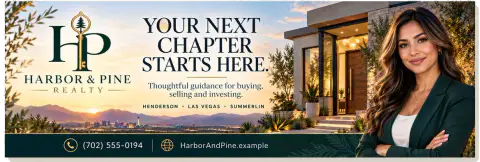 Email header — Harbor & Pine Realty