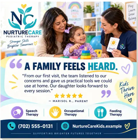 Testimonial graphic — NurtureCare