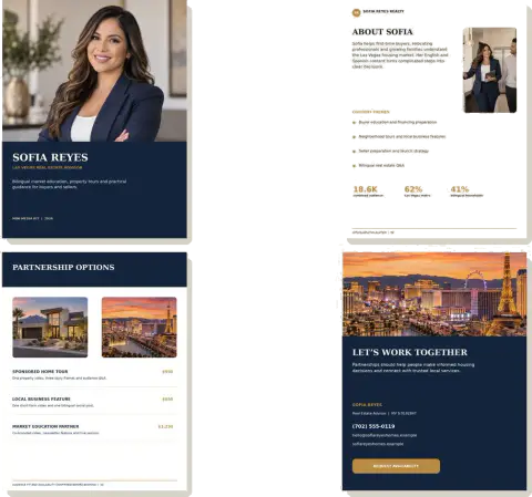 Creator media kit — Sofia Reyes