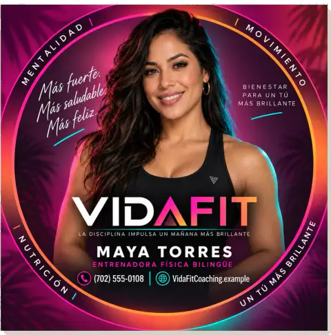 Imagen de perfil de marca — VidaFit